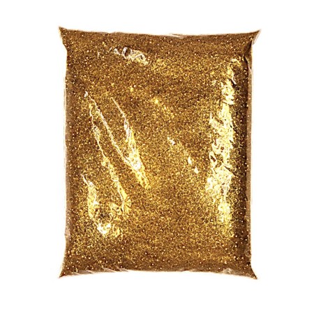 Μεγάλη συσκευασία 1kg Χρυσό Σκούρο glitter για χειροτεχνίες και διακόσμηση.