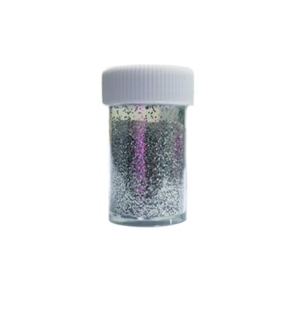 Χρυσόσκονη glitter 10g - Ασημί