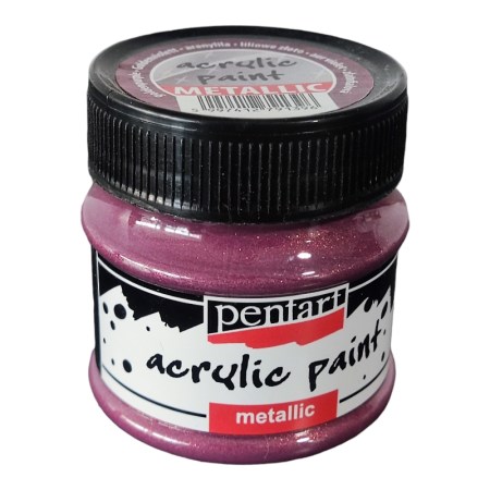 Metallic Paint 50ml Pentart  - Golden Purple