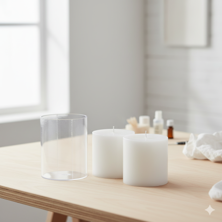 Καλούπι Κεριού Στρογγυλό Φανάρι 15.7cm Διάμετρος 13.8cm | DIY Υλικά για Κεριά