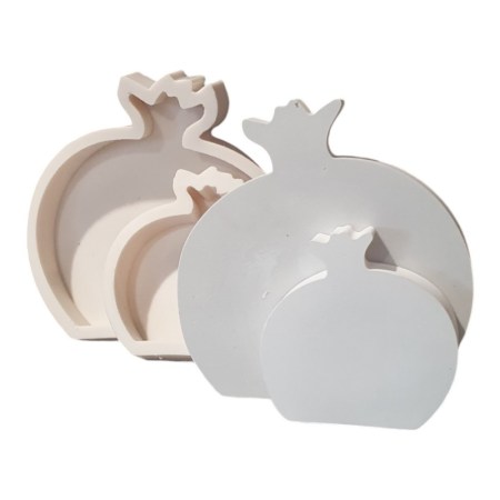 Καλούπι σιλικόνης για Κατασκευή ροδιού παχύ μικρό 8.5x8x2cm