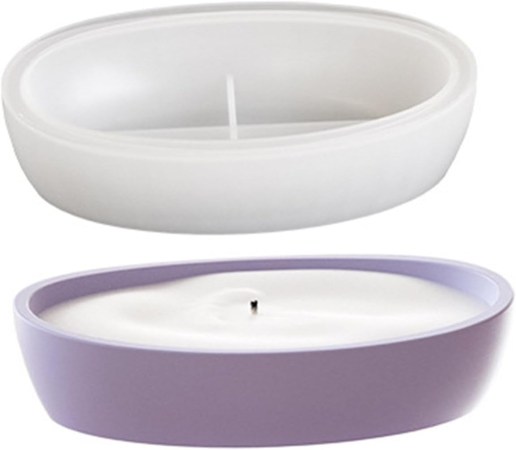 Καλούπι σιλικόνης πιατέλα βαθιά γόνδολα 17.2x10.3x4cm για πηλό, σκόνη πορσελάνης, ρητίνη και Wax Melts.