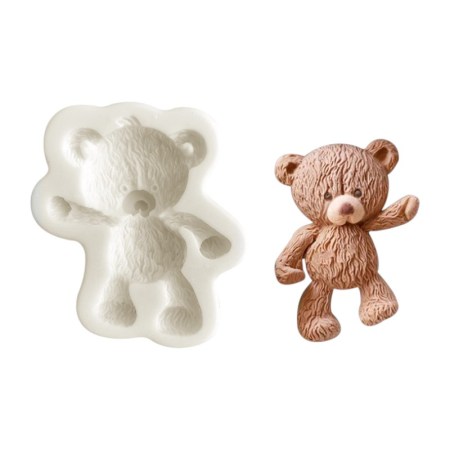 Καλούπι Σιλικόνης | Αρκουδάκι - 8.5x8x2cm