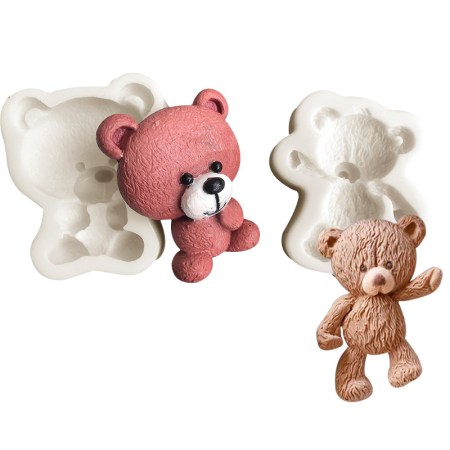 Καλούπι Σιλικόνης | Αρκουδάκι - 8.5x8x2cm