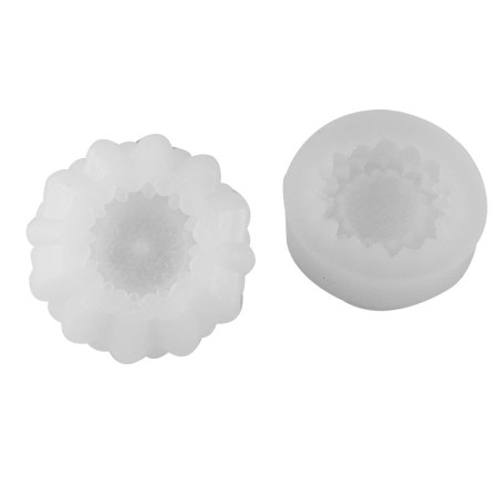 Καλούπι σιλικόνης ηλιοτρόπιο 8x8cm για πηλό, σκόνη πορσελάνης, ρητίνη, σαπούνι και Wax Melts.