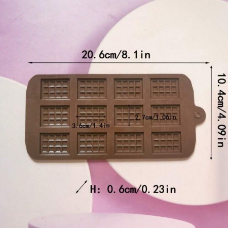 Καλούπι σιλικόνης μικρές σοκολάτες 21.5x10.5cm