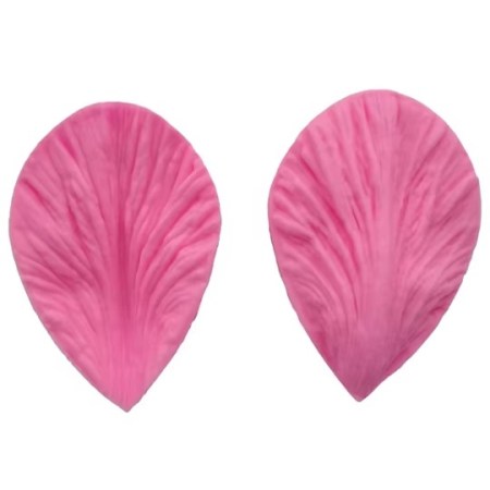 Καλούπι σιλικόνης πέταλο λουλουδιού για πηλό, σκόνη πορσελάνης, ρητίνη και Wax Melts.