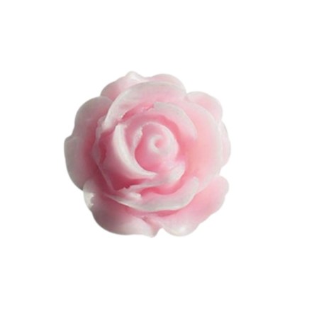 Καλούπι Σιλικόνης Τριαντάφυλλο 5.2 x 2.4cm για κερί - πορσελάνη - Γύψο