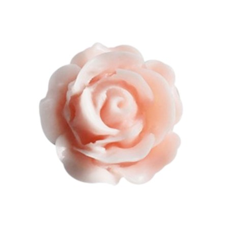 Καλούπι Σιλικόνης Τριαντάφυλλο 6.5 x 3.5cm για κερί - πορσελάνη - Γύψο