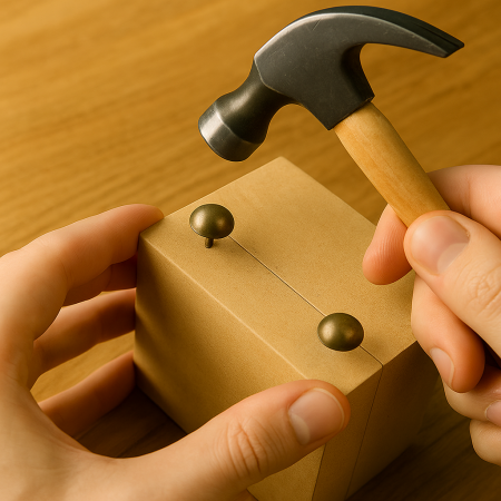 Καρφιά Antique Bronze 16.5x11mm – Σετ 10 Τεμ. | Xeirokamoto