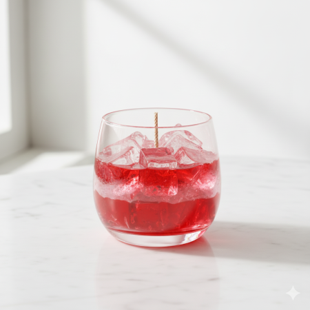 Κερί gel διαφανές σκληρό 1kg για την κατασκευή διακοσμητικών κεριών με διαφανή όψη.