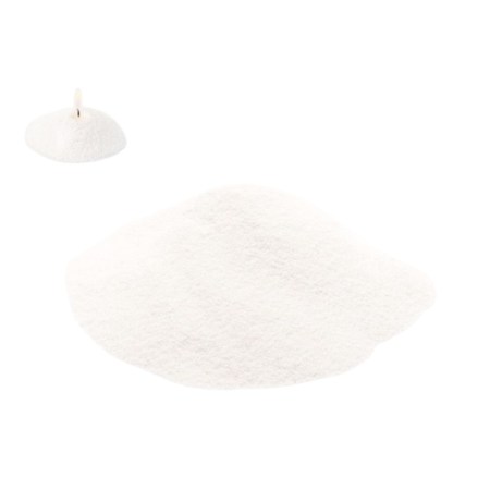 Κερί Sand Wax λευκό 1kg για την κατασκευή κεριών σε δοχεία με την υφή άμμου.