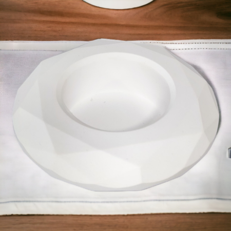 Κεραμικό κηροπήγιο πολυγωνικό 10.7x3.8cm