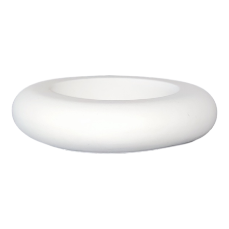 Κεραμικό κηροπήγιο στρογγυλό 8.8x2cm