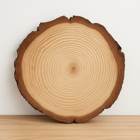 Κορμός Δέντρου Φέτα Στρογγυλή ~12–13cm για Χειροτεχνίες | Xeirokamoto