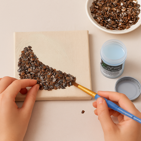 Κοχύλι σπασμένο 2-4mm 200gr natural