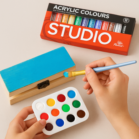 Ξύλινη Κασετίνα 18x5.5x4cm με Κούμπωμα για Μπομπονιέρες | Xeirokamoto