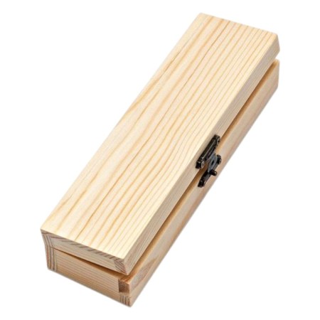 Ξύλινη Κασετίνα 18x5.5x4cm με Κούμπωμα για Μπομπονιέρες | Xeirokamoto