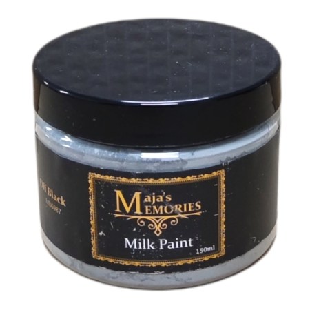 Χρώμα παλαίωσης Milk Paint Off Black Maja’s Memories 150ml