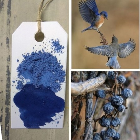 Χρώμα παλαίωσης Milk Paint Denim Blue Maja’s Memories 150ml