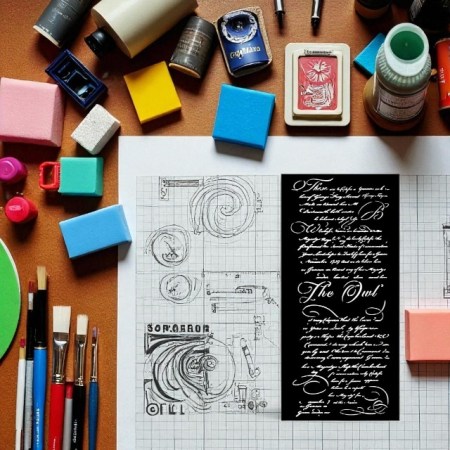 Mix Media Stencil Stamperia Candy Christmas Letter 25x12cm για πάστες, mixed media, decoupage και χριστουγεννιάτικες χειροτεχνίες.