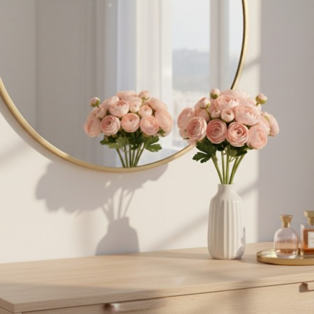 Μπουκέτο με μίνι Νεραγκούλες Ροζ 12cm