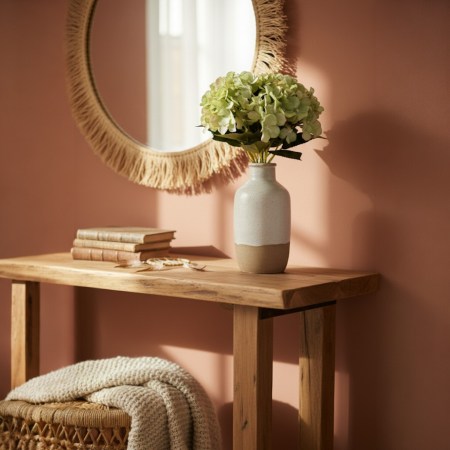 Μπουκέτο με πράσινες ορτανσίες και λινάτσα 30x15cm για ρουστίκ διακόσμηση και DIY χειροτεχνίες.