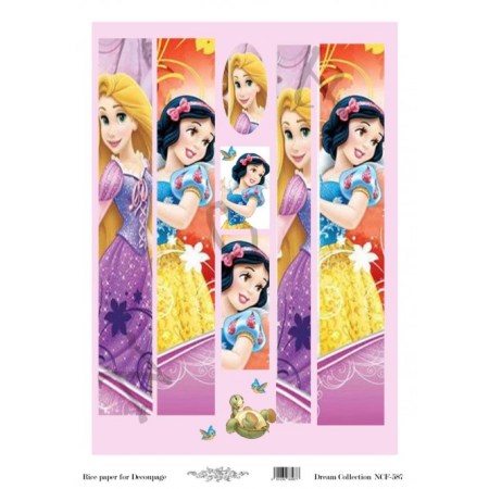 Ριζόχαρτο Ηρωίδες Disney Α3 