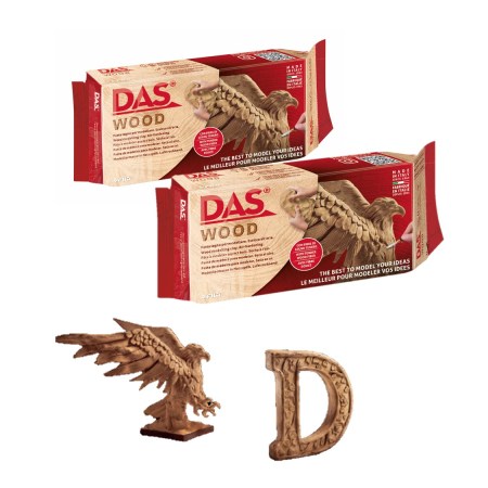Πηλός Das Wood αυτοξηρούμενος 350gr