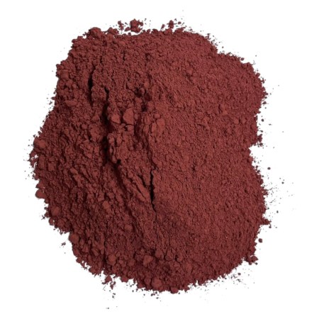 Σκόνη πορσελάνης σε απόχρωση κόκκινου κρασιού για χύτευση.