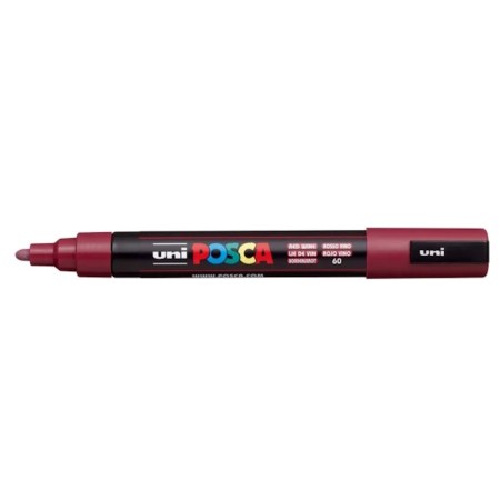 Μαρκαδόρος για όλες τις επιφάνειες Uni Paint POSCA 1.8-2.5mm - Μπορντό