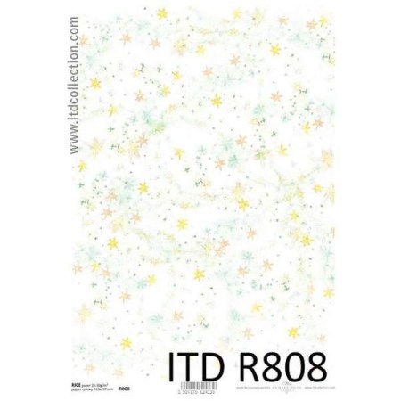 Ριζόχαρτο  με Αστέρια  ITD 21x29.7cm