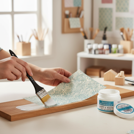 Ριζόχαρτο decoupage Stamperia με επαναλαμβανόμενο μπλε δαμασκηνό σχέδιο