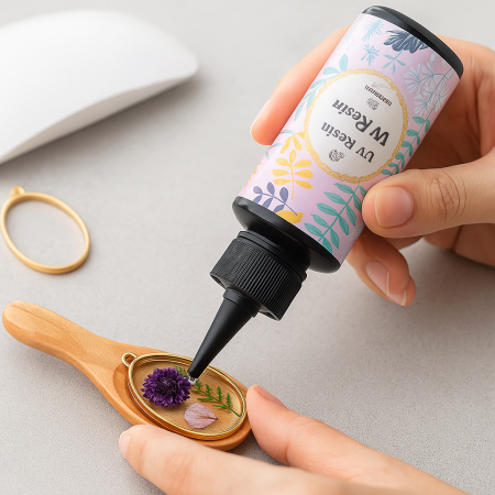 Υγρό γυαλί - Ρητίνη UV Soft type (Μαλακή) 60ml