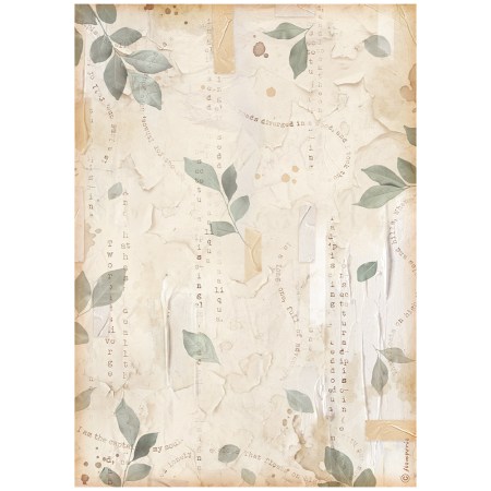 Ριζόχαρτο Create Happiness - Secret Diary Leaves  A4 Stamperia