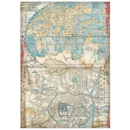 Εικόνα του ριζόχαρτου Sir Vagabond in Japan Map - Μέγεθος A4