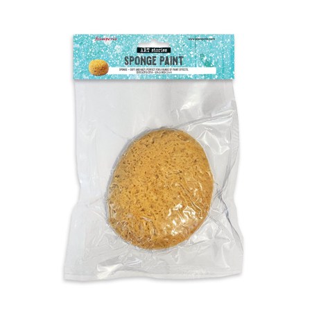 Φυσικό σφουγγάρι θαλάσσης 13x11.5x6cm για καλλιτεχνικές δημιουργίες και εφέ ζωγραφικής.