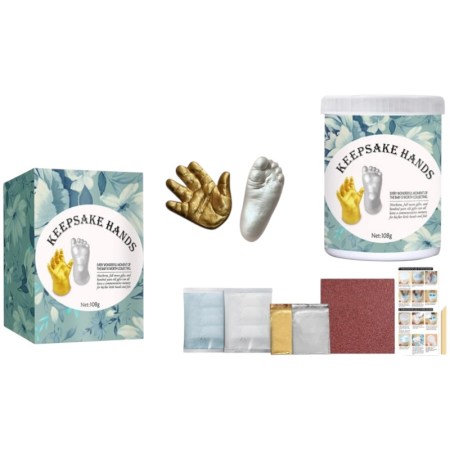 Σετ Σκόνη Χύτευσης για Χεράκια – Ποδαράκια Μωρού | Xeirokamoto