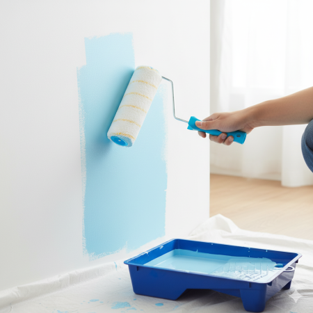 Σκαφάκι για ρολό βαψίματος 24cm για DIY βαφή και χειροτεχνίες.