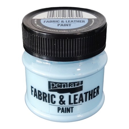 Χρώμα Δέρματος και υφάσματος 50 ml Pentart - Sky Blue