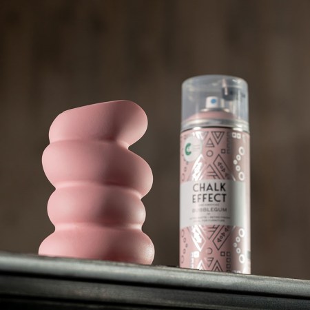 Χρώμα Spray Chalk Effect No12 Bubblegum – 400ml | Ματ Απόχρωση Κιμωλίας