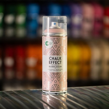 Χρώμα Spray Chalk Effect No12 Bubblegum – 400ml | Ματ Απόχρωση Κιμωλίας