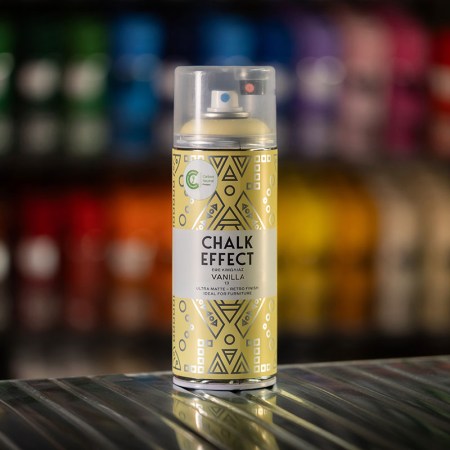 Χρώμα Spray Chalk Effect N13 Vanilla – 400ml | Ματ Απόχρωση Κιμωλίας