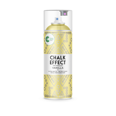 Χρώμα Spray Chalk Effect No13 Vanilla – 400ml | Ματ Απόχρωση Κιμωλίας
