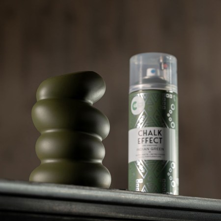 Χρώμα Spray Chalk Effect No18 Indian Green – 400ml | Ματ Απόχρωση Κιμωλίας