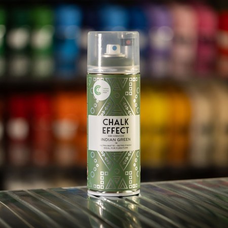 Χρώμα Spray Chalk Effect No18 Indian Green – 400ml | Ματ Απόχρωση Κιμωλίας