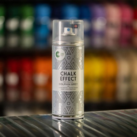 Χρώμα Spray Chalk Effect N5 Dolphin Grey  – 400ml | Ματ Απόχρωση Κιμωλίας
