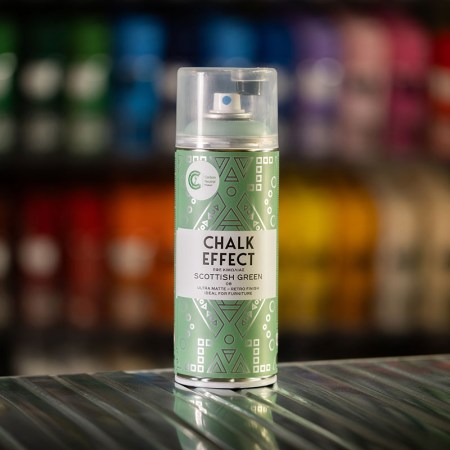 Χρώμα Spray Chalk Effect N023 Scottish Green  – 400ml | Ματ Απόχρωση Κιμωλίας