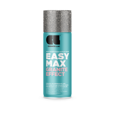 Χρώμα σε Spray 400ml Easy Max Granite Effect - No930 Grey