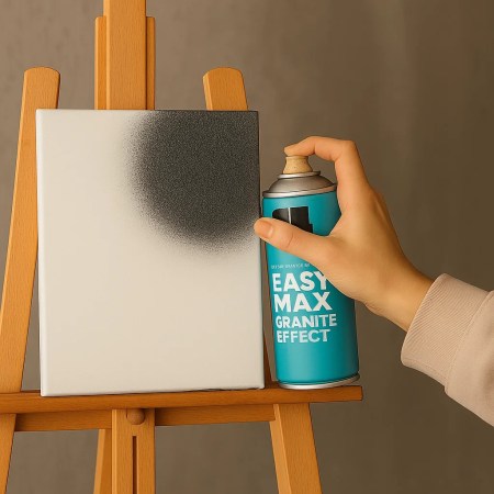 Χρώμα σε Spray 400ml Easy Max Granite Effect - No933 Black